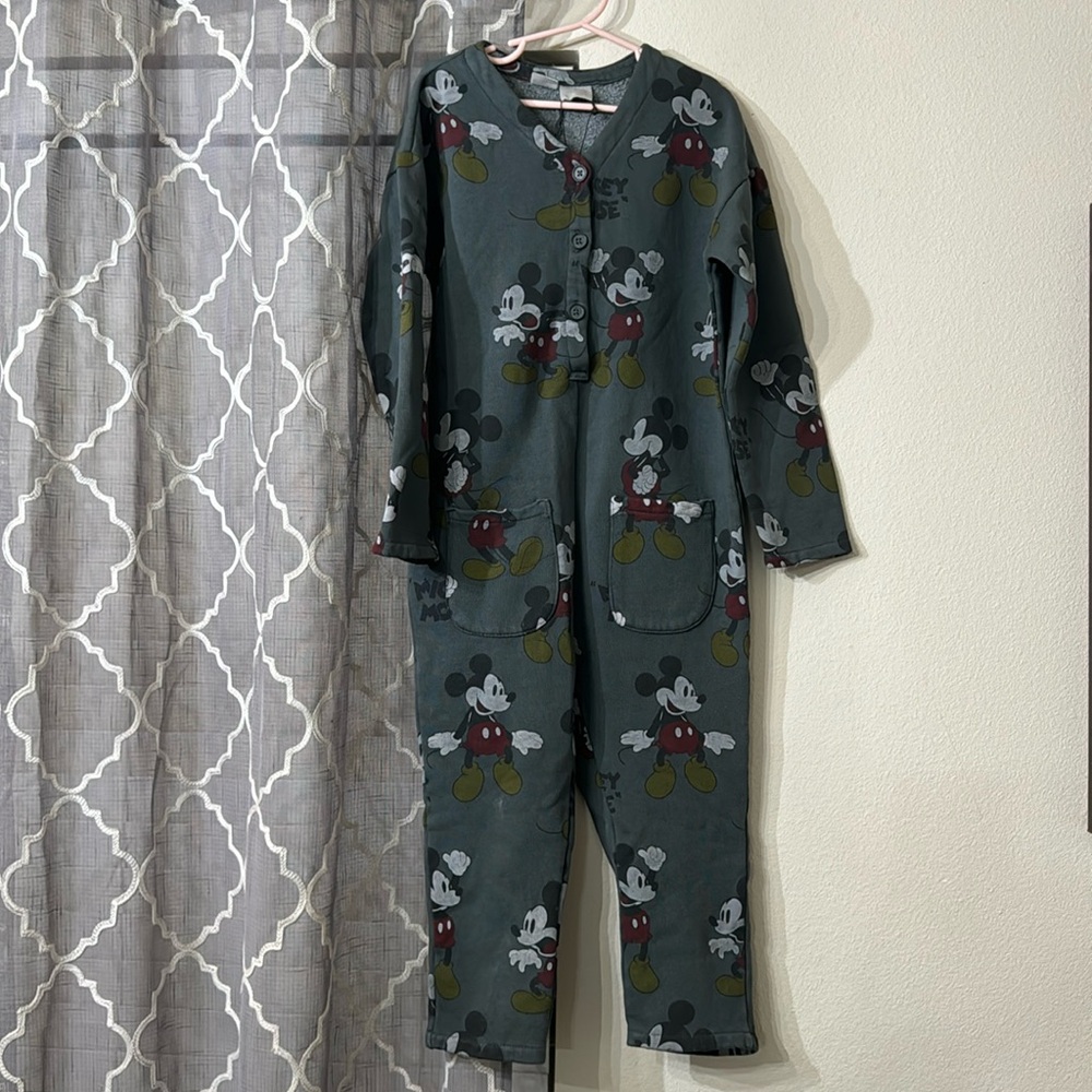 Zara Girls Disney Mickey Mouse Romper size 7